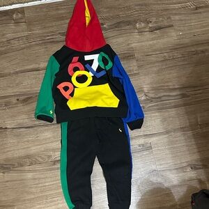 Polo by Ralph Lauren Kids Matching Set - Red, Green, Blue, Yellow, Black